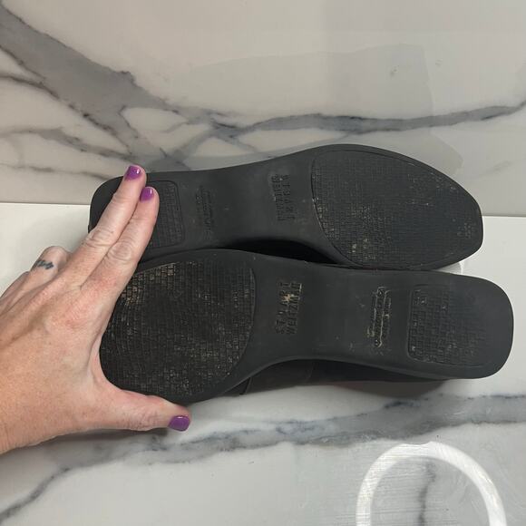 Stuart Weitzman | FLAW Women's Brown Suede Slip On Wedge Comfort Loafers Sz 11 - Picture 8 of 8